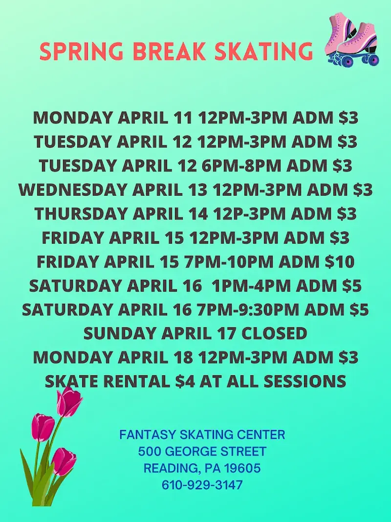 Fantasy Skating Center, LLC in Reading, PA